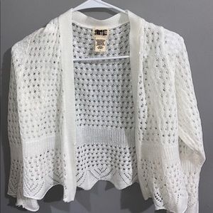 cropped cardigan